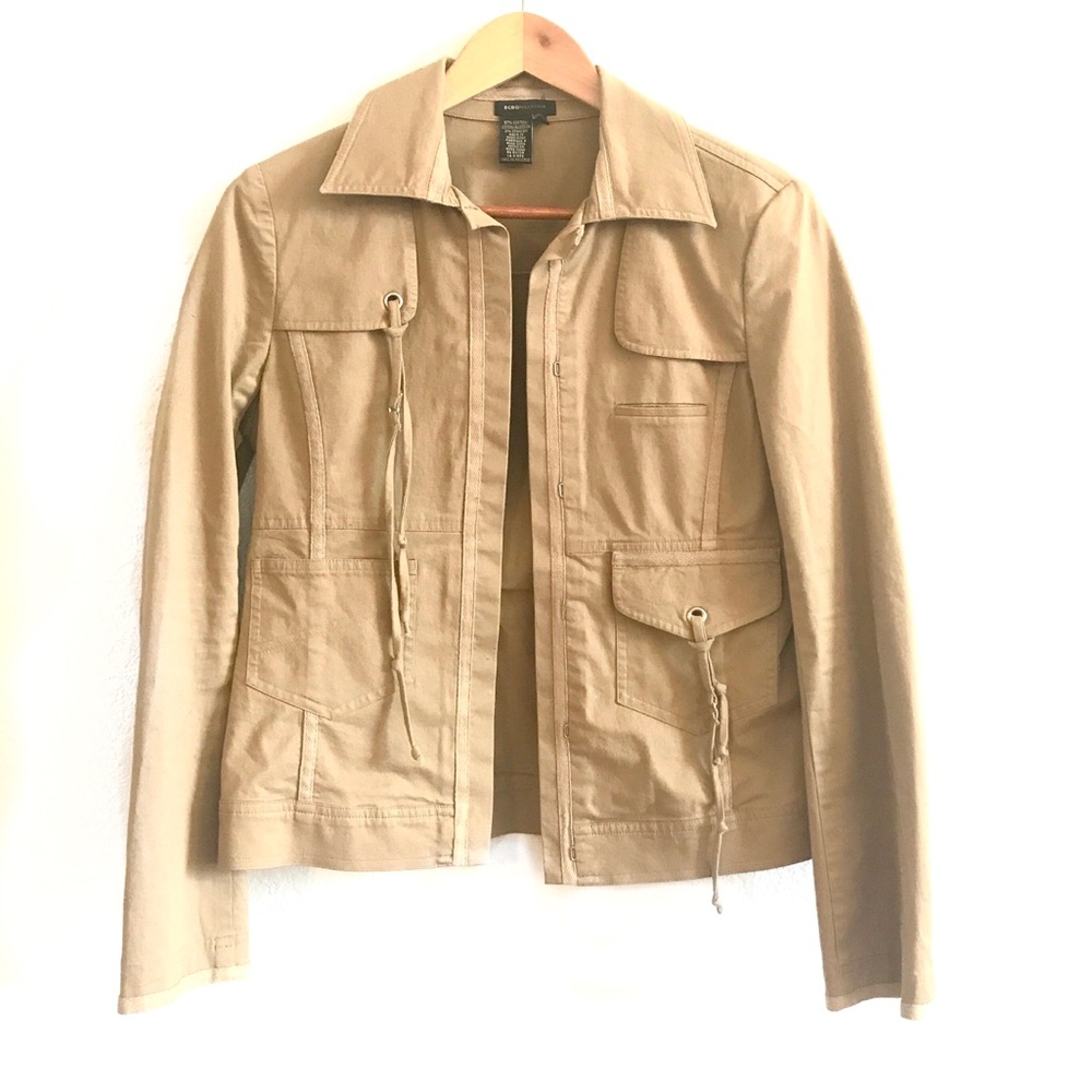 BCBG Max Azria | Tan Cargo Jacket